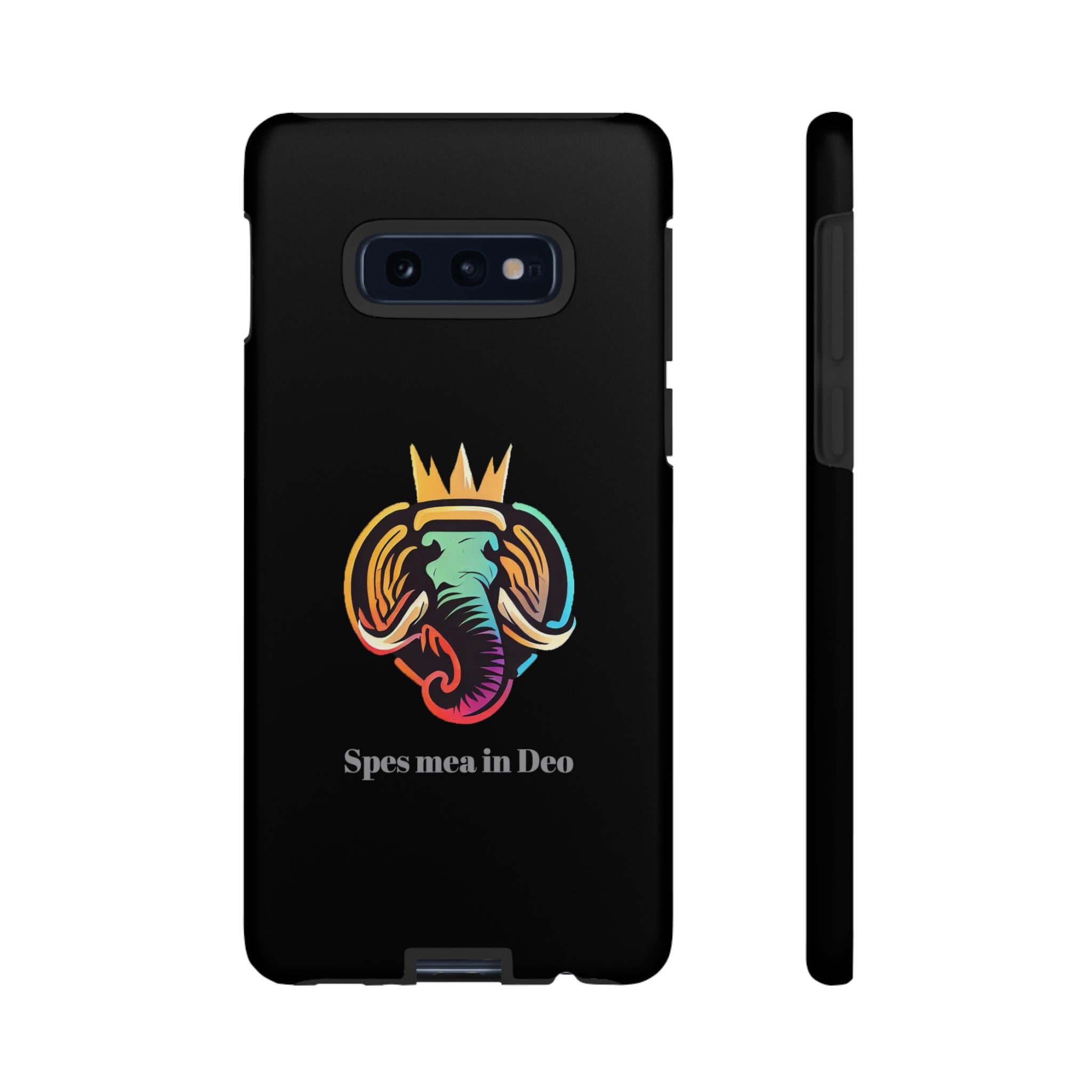 Custom "Crowned Mammoth" tough Phone Cases