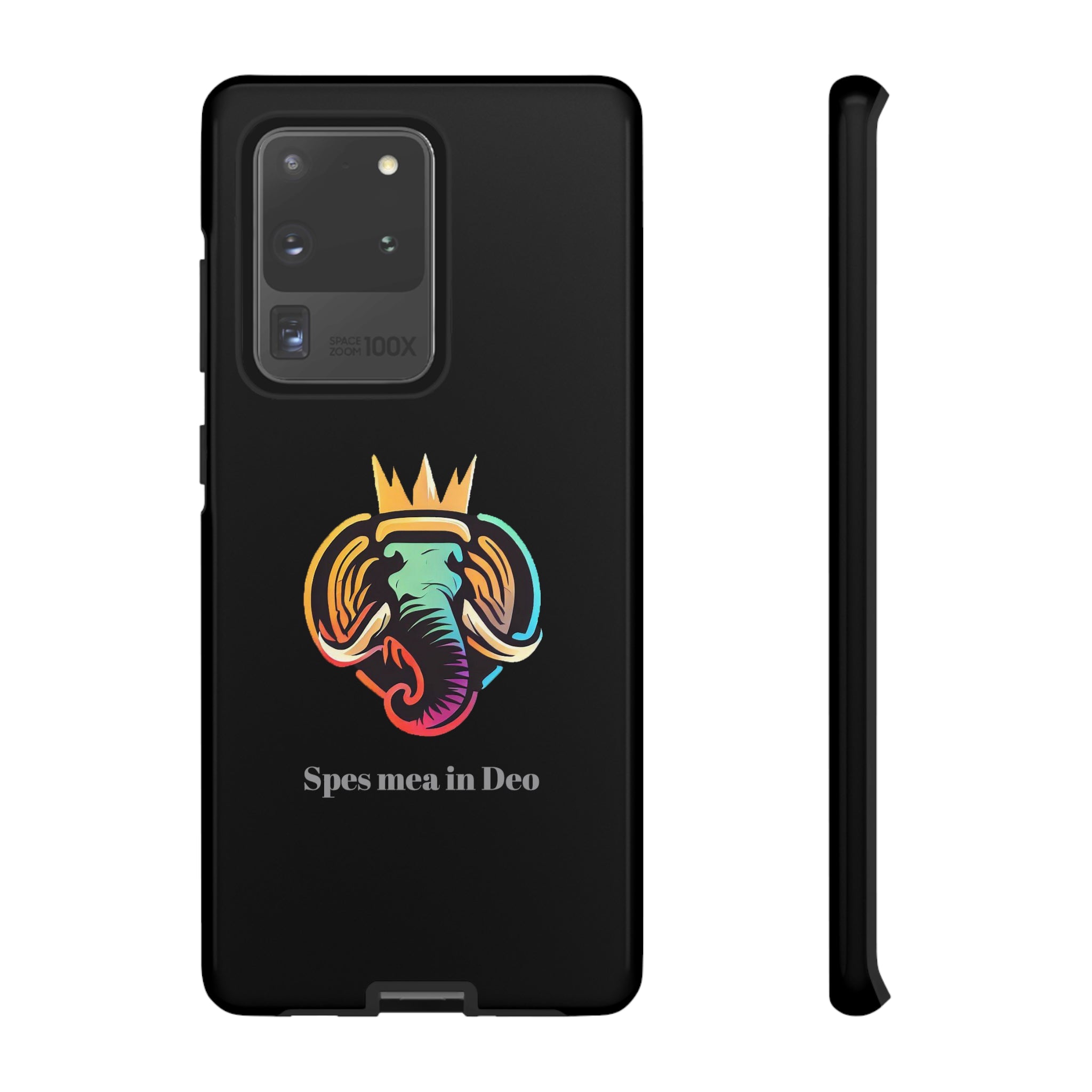 Custom "Crowned Mammoth" tough Phone Cases