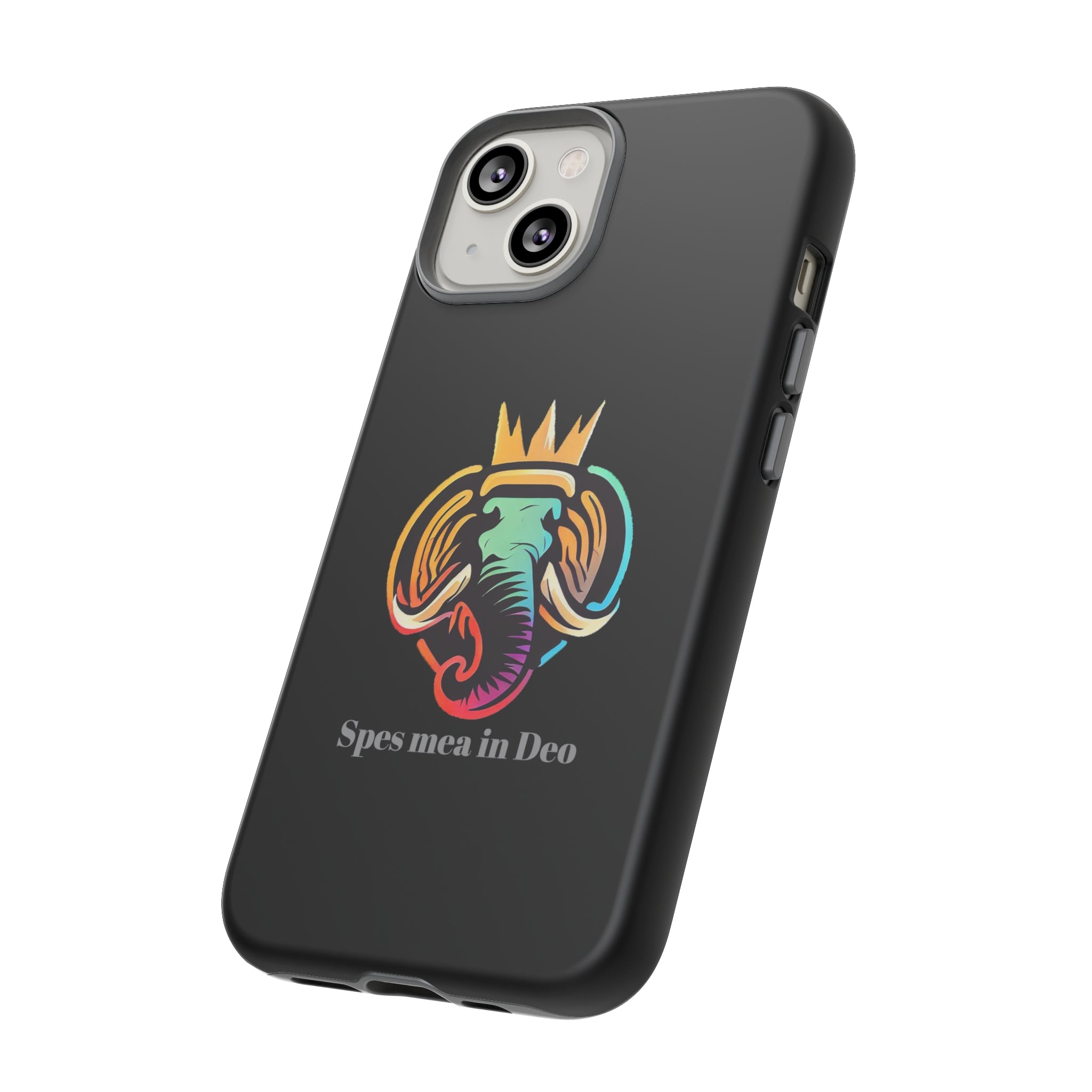 Custom "Crowned Mammoth" tough Phone Cases