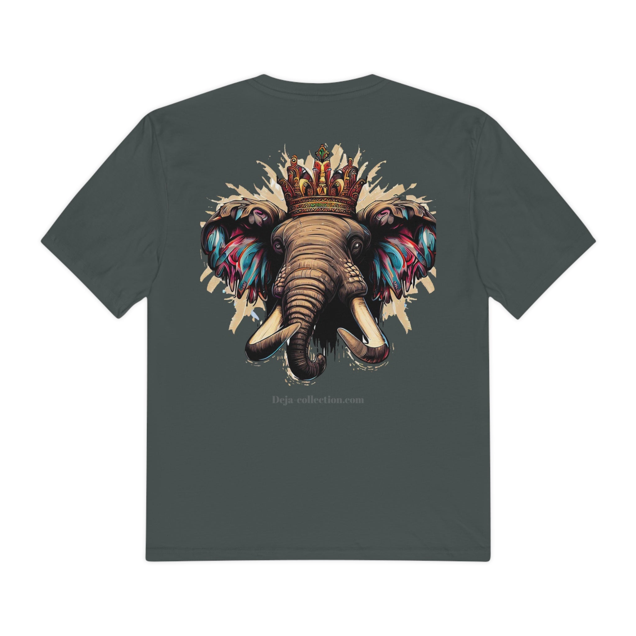 Perfect Weight® Tee "Crowned Mammoth" custom design