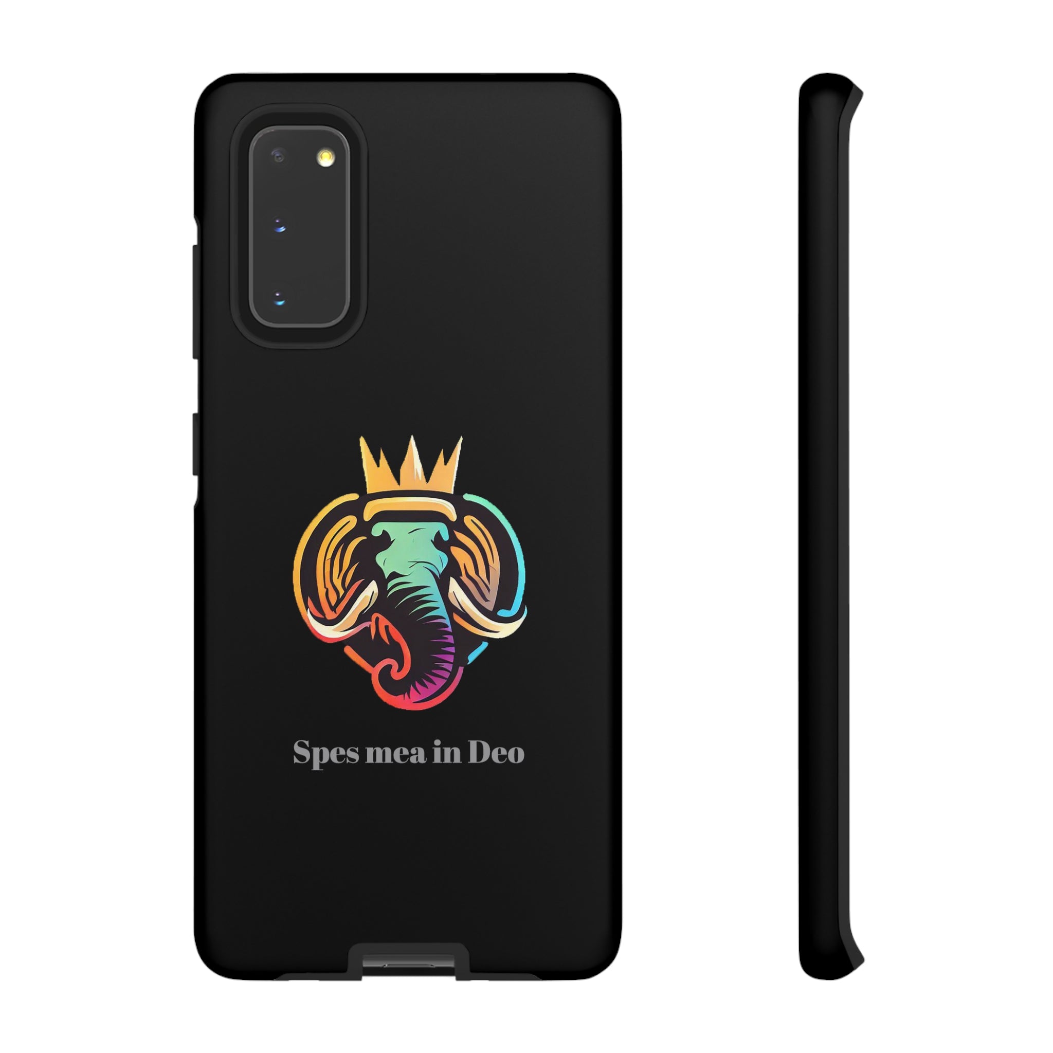 Custom "Crowned Mammoth" tough Phone Cases