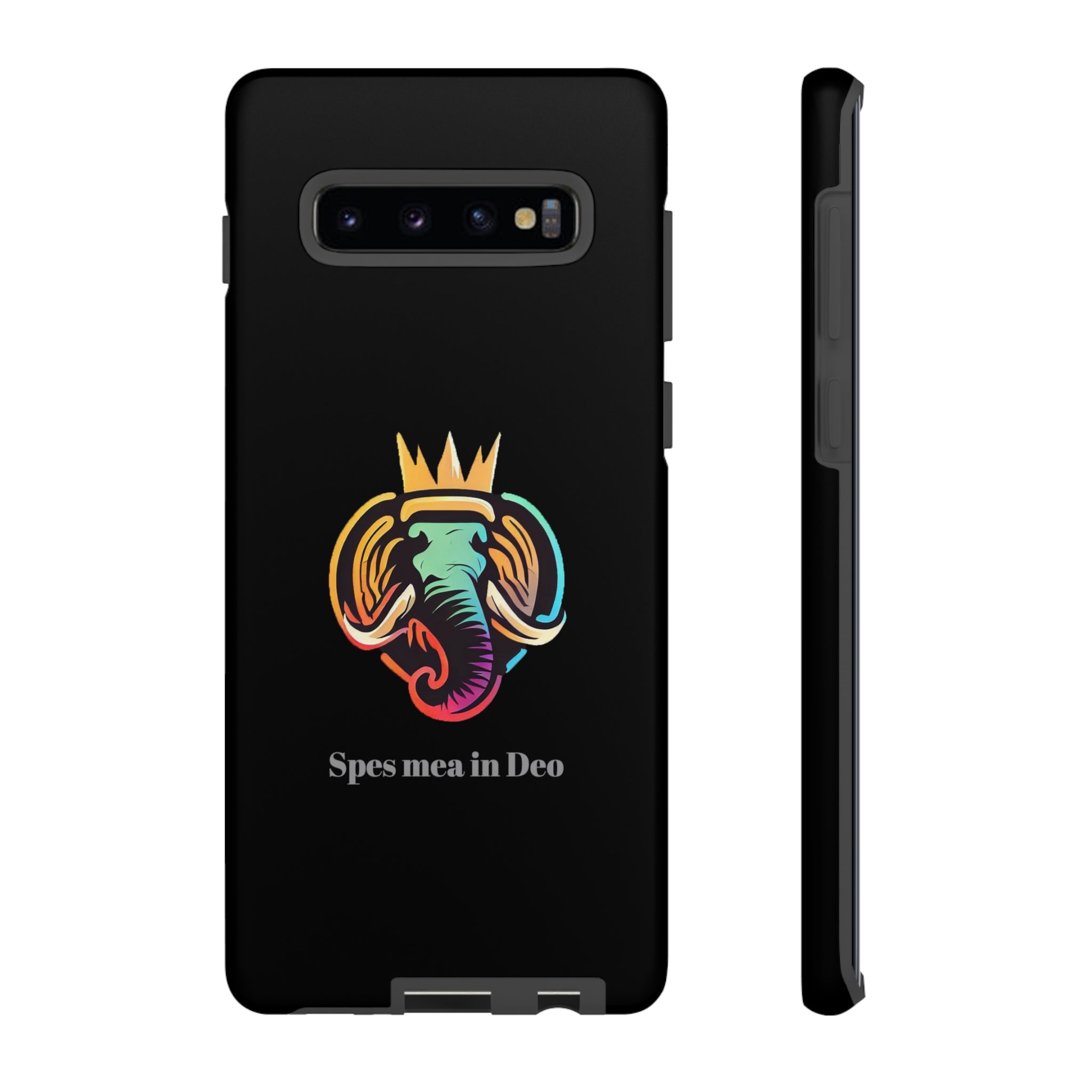 Custom "Crowned Mammoth" tough Phone Cases