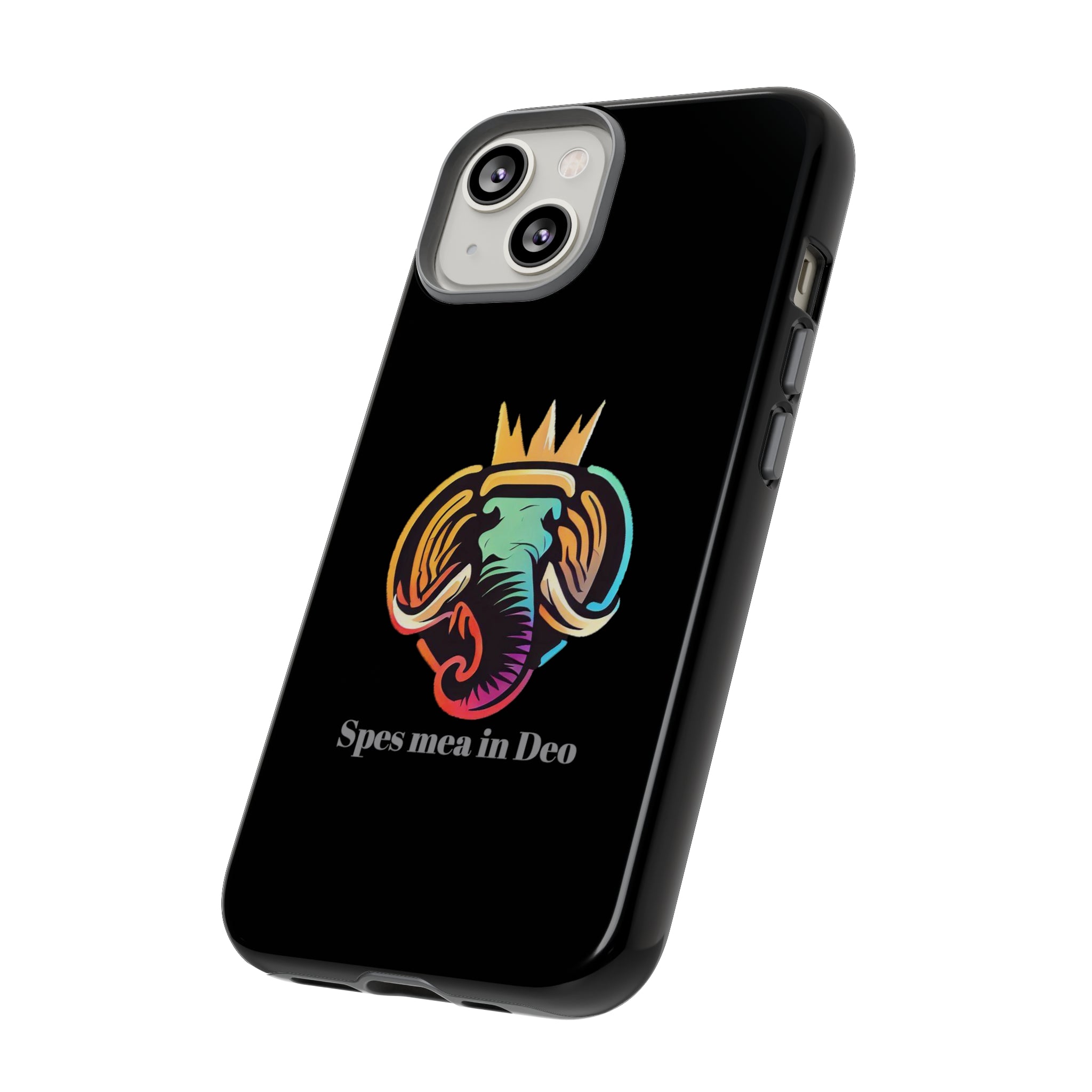 Custom "Crowned Mammoth" tough Phone Cases