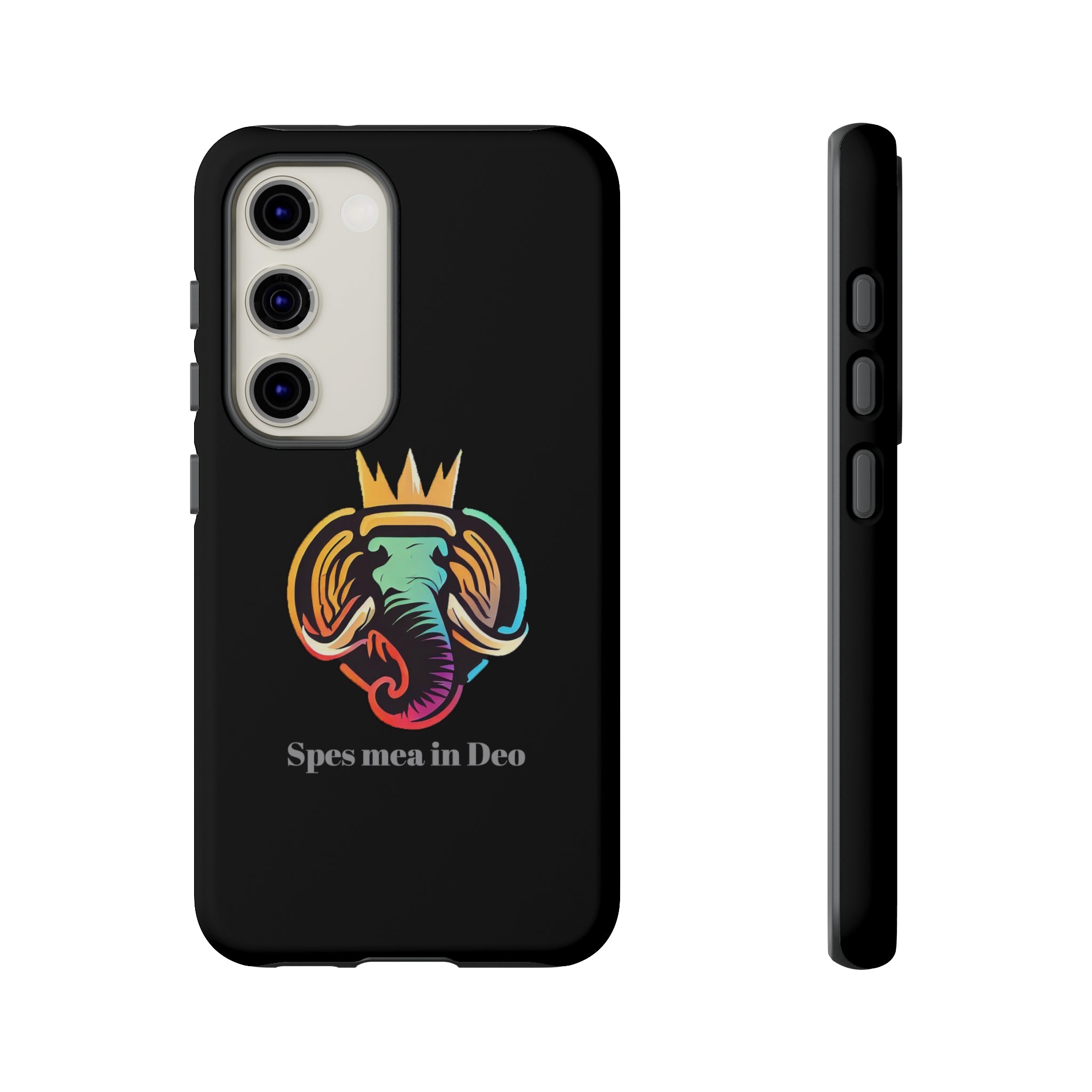 Custom "Crowned Mammoth" tough Phone Cases