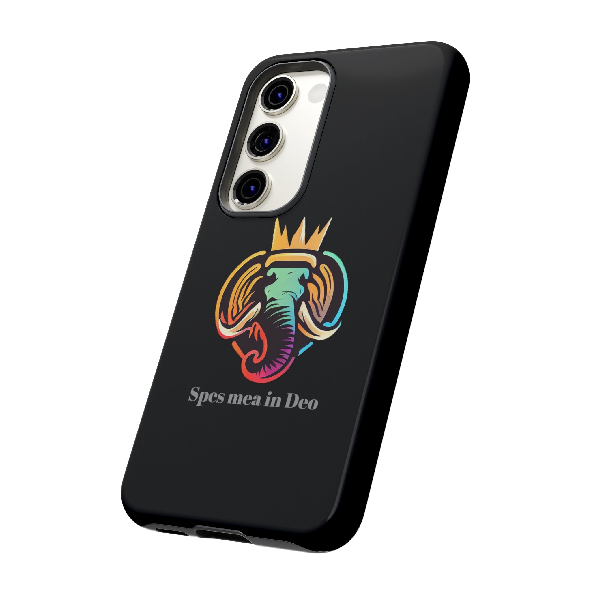 Custom "Crowned Mammoth" tough Phone Cases