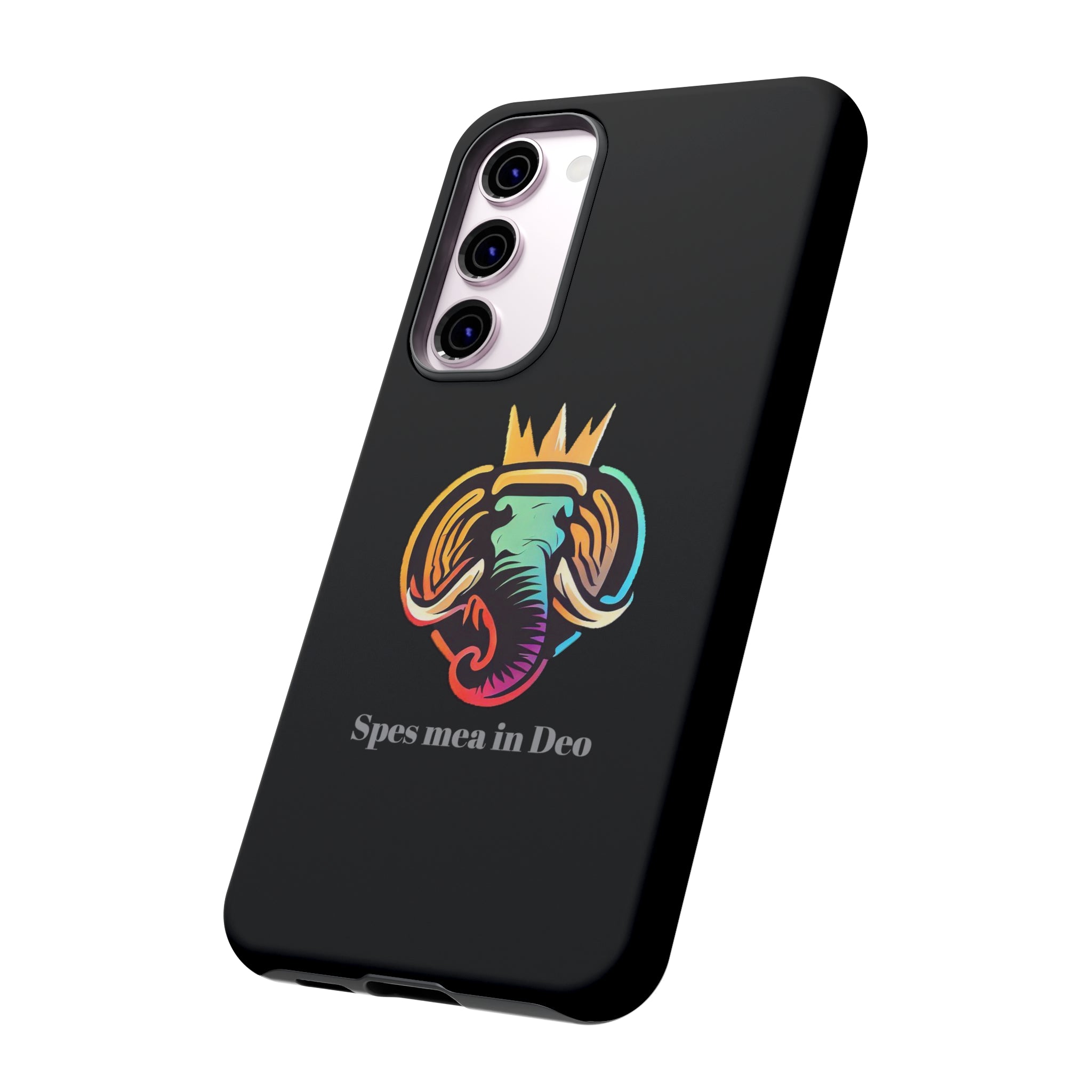 Custom "Crowned Mammoth" tough Phone Cases