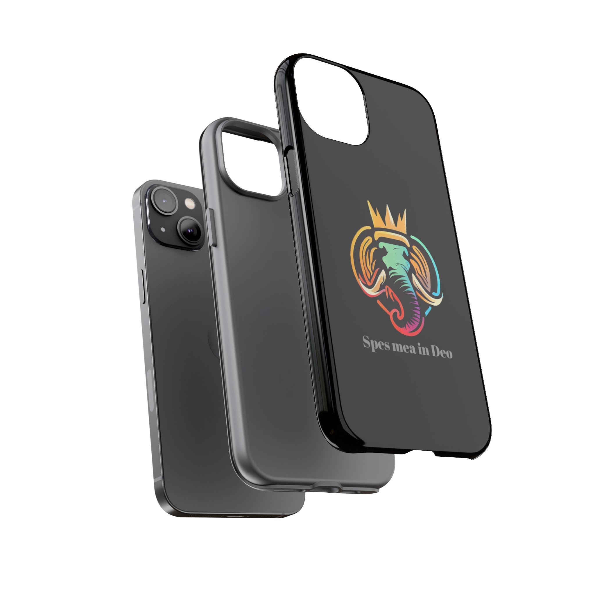 Custom "Crowned Mammoth" tough Phone Cases